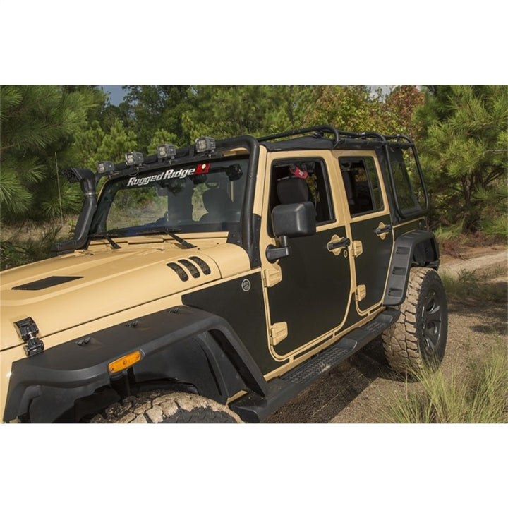 Rugged Ridge Magnetic Protection Panel kit 4-Dr07-18 Jeep Wrangler