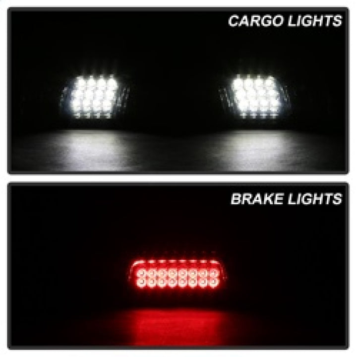 xTune 14-16 Chevrolet Silverado 1500 LED 3rd Brake Light - Smoke (BKL-CSIL14-LED-SM)