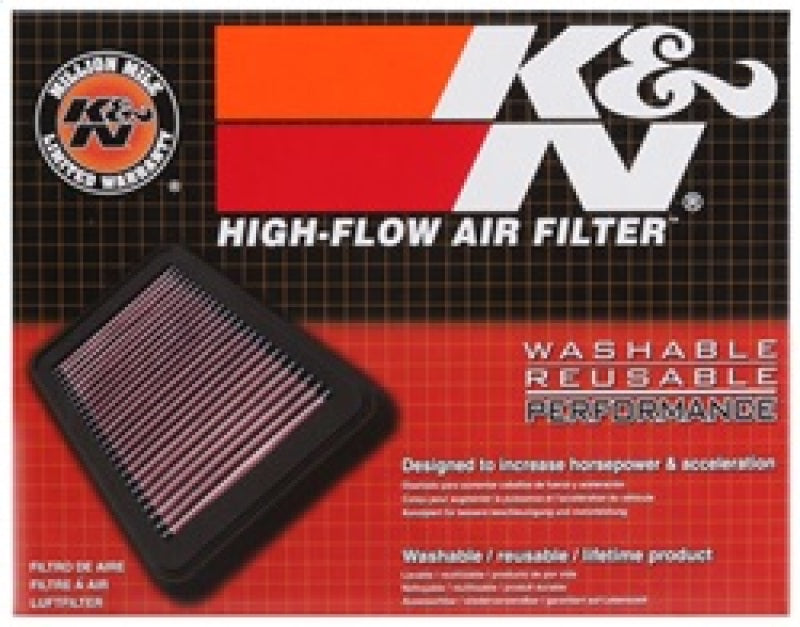 K&N 11-13 Chevrolet Aveo 1.2L/1.3L/1.4L/1.6L / 12-13 Sonic 1.4L/1.8L Replacement Air Filter