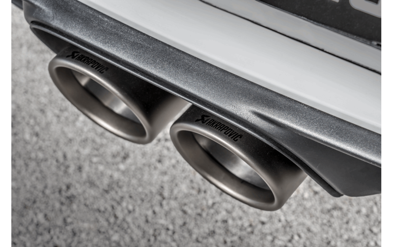 Akrapovic 2018 Porsche 911 GT3 (991.2) Slip-On Race Line (Titanium) w/Titanium Tail Pipe Set