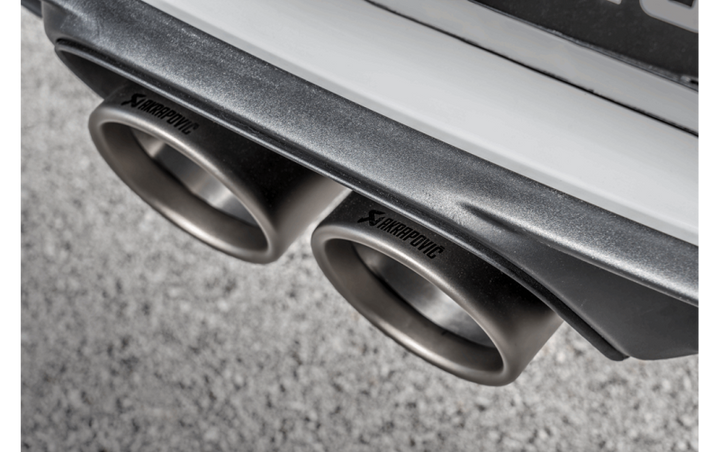 Akrapovic 2018 Porsche 911 GT3 (991.2) Slip-On Race Line (Titanium) w/Titanium Tail Pipe Set