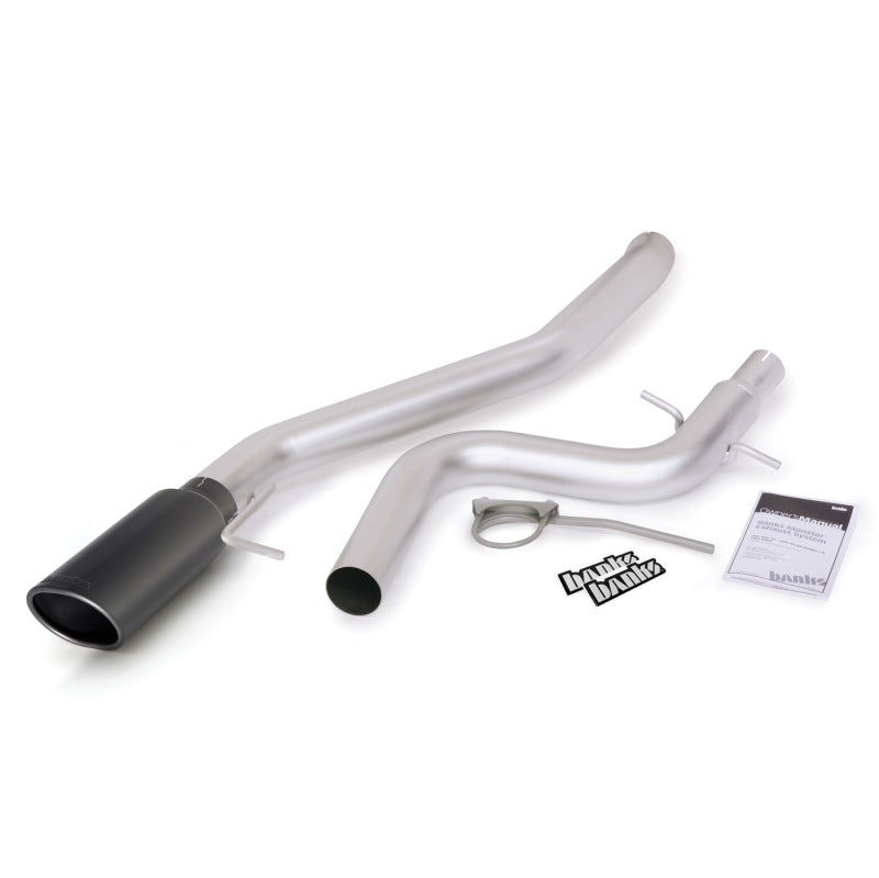 Banks Power 11-13 VW Jetta Sedan/Wagon 2.0L TDI Monster Exhaust Sys - SS Single Exhaust w/ Black Tip