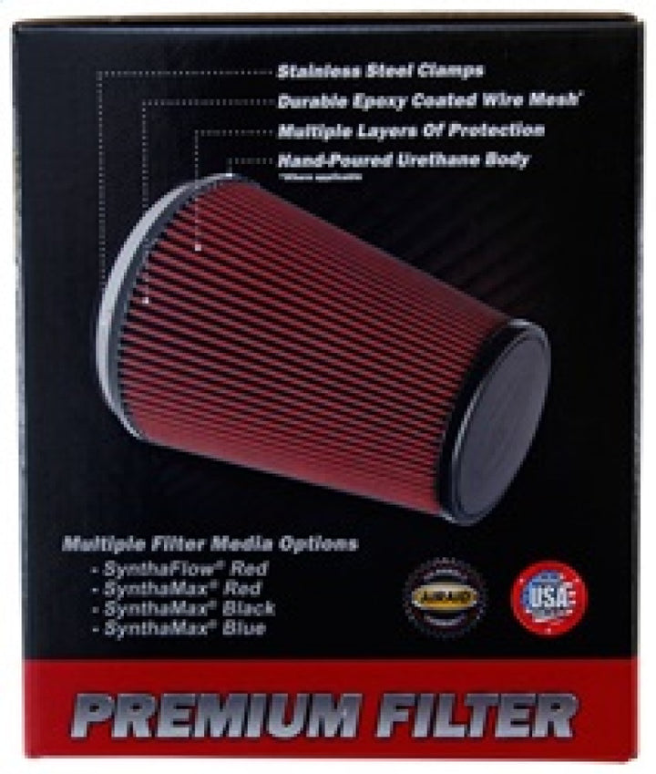 Airaid 10-14 Ford Mustang Shelby 5.4L Supercharged Direct Replacement Filter - Oiled / Blue Media