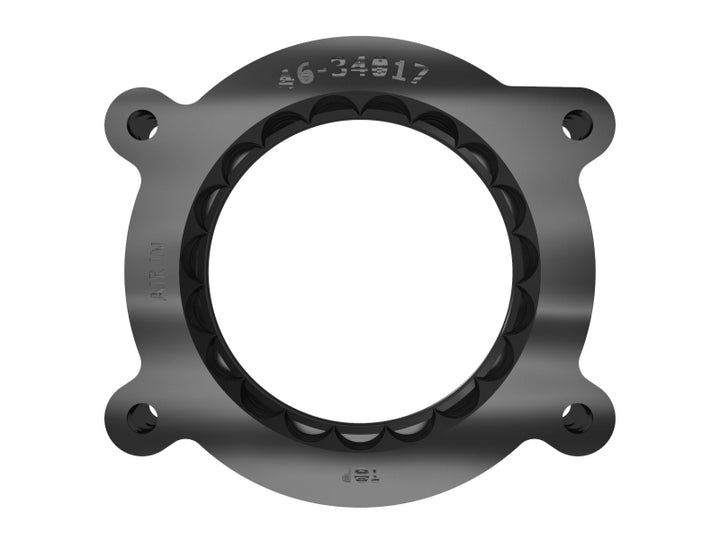 aFe 2020 Vette C8 Silver Bullet Aluminum Throttle Body Spacer / Works With Factory Intake Only - Blk