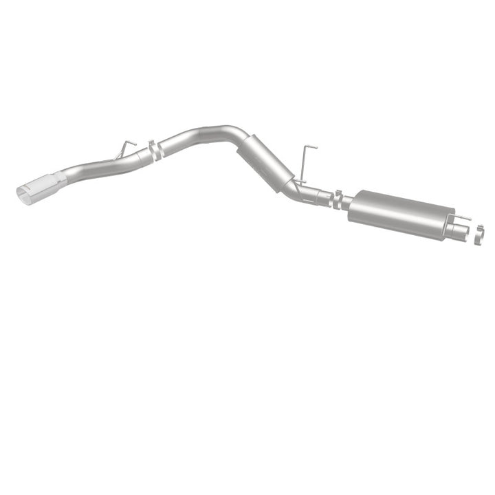 MagnaFlow Cat-Back, SS, 4in, Single Pass Side Rear Exit 5in Tip 14-15 Ram 2500 6.4L V8 CC LB/MC SB