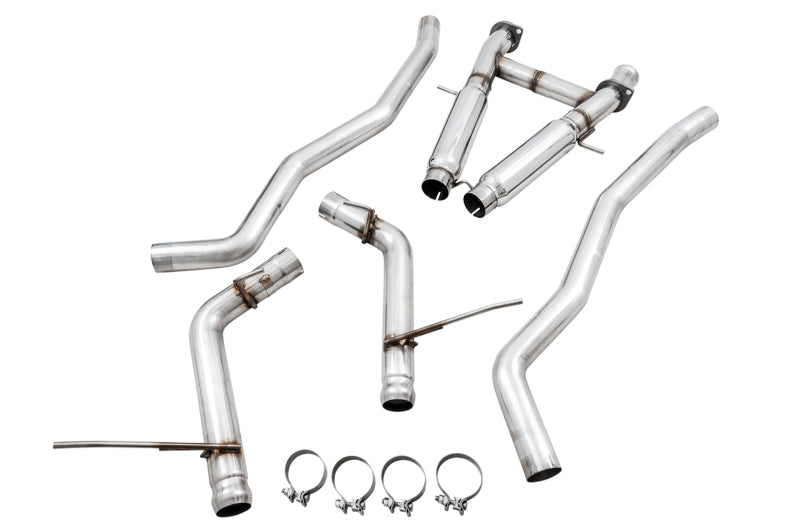 AWE Tuning 2020 Jeep Grand Cherokee SRT/Trackhawk Track Edition Exhaust - Use w/Stock Tips