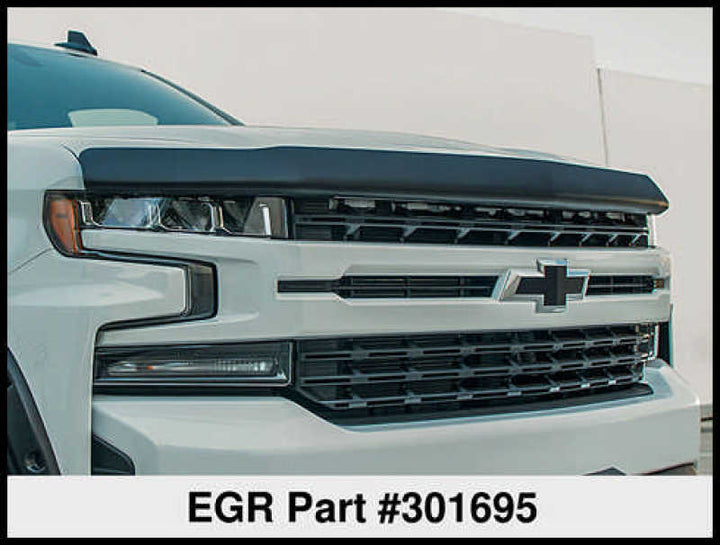 EGR 2019 Chevy 1500 Super Guard Hood Guard - Matte