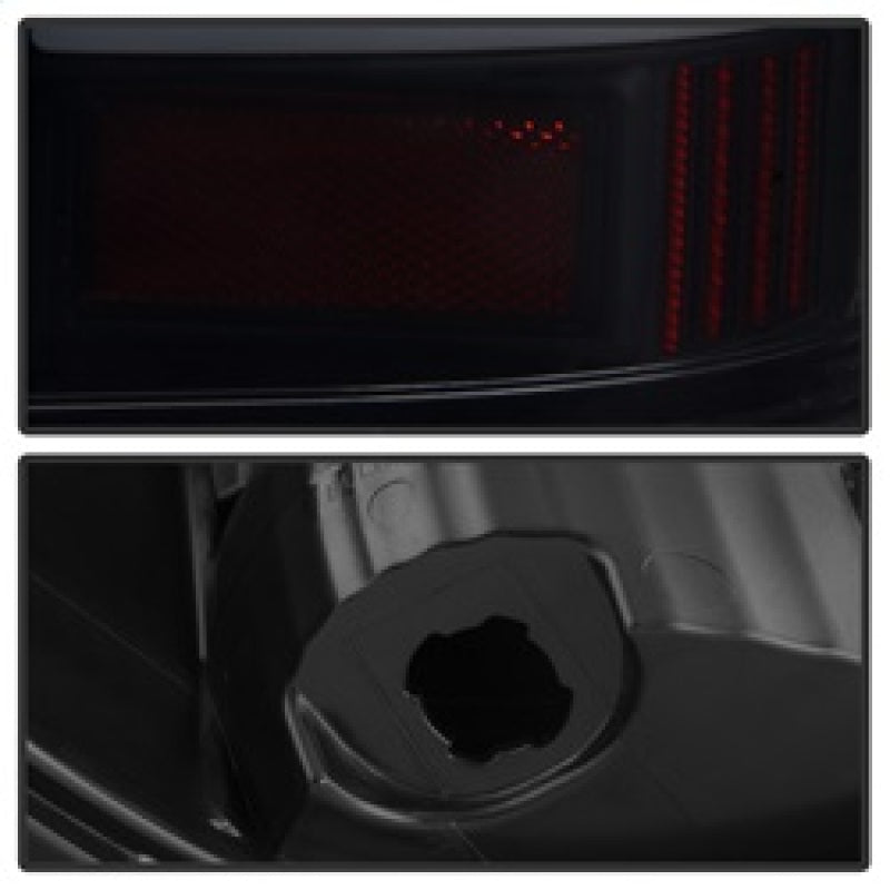 xTune 13-18 Dodge Ram 1500 (LED Model Only) LED Tail Lights - Blk Smk (ALT-ON-DRAM13V2-LBLED-BSM)