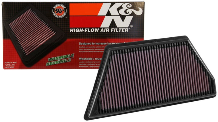 K&N 16-17 Cadillac CT6 V6-3.6L F/l Drop In Air Filter