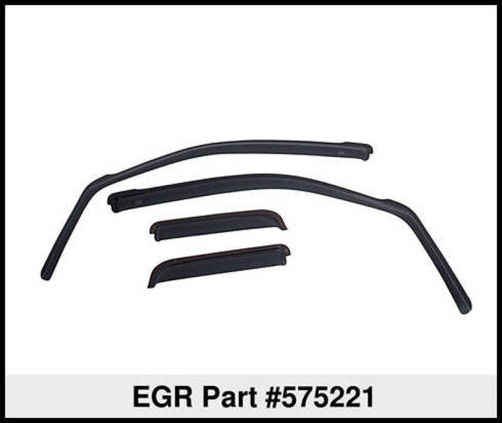 EGR 10+ Toyota 4Runner In-Channel Window Visors - Set of 4 (575221)