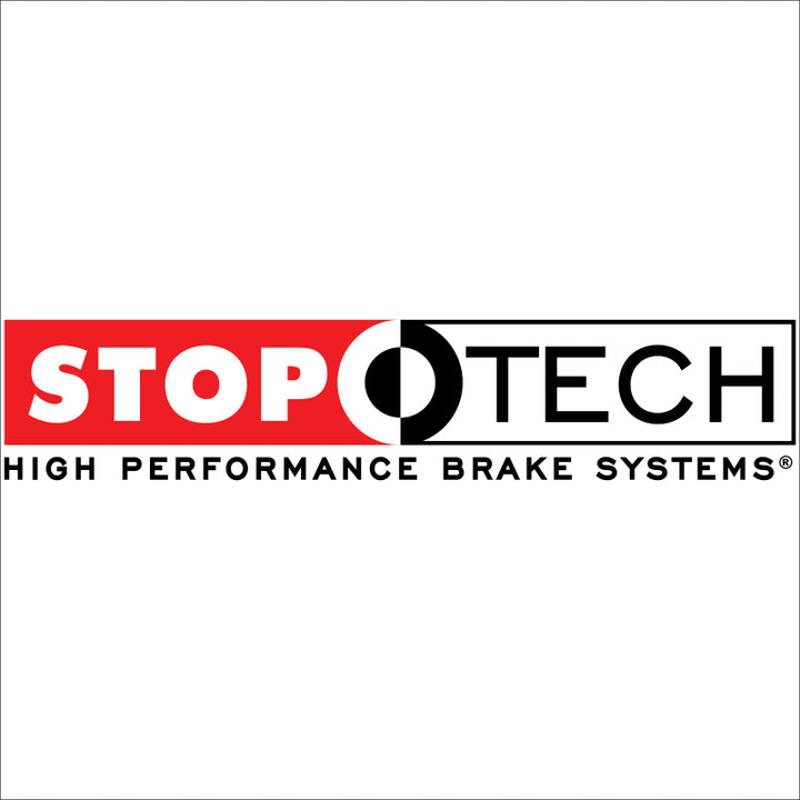 StopTech 07-10 GMC Sierra (w/ Rear Drum) / 07-09 GMC Yukon Rear Left Slotted & Drilled Rotor