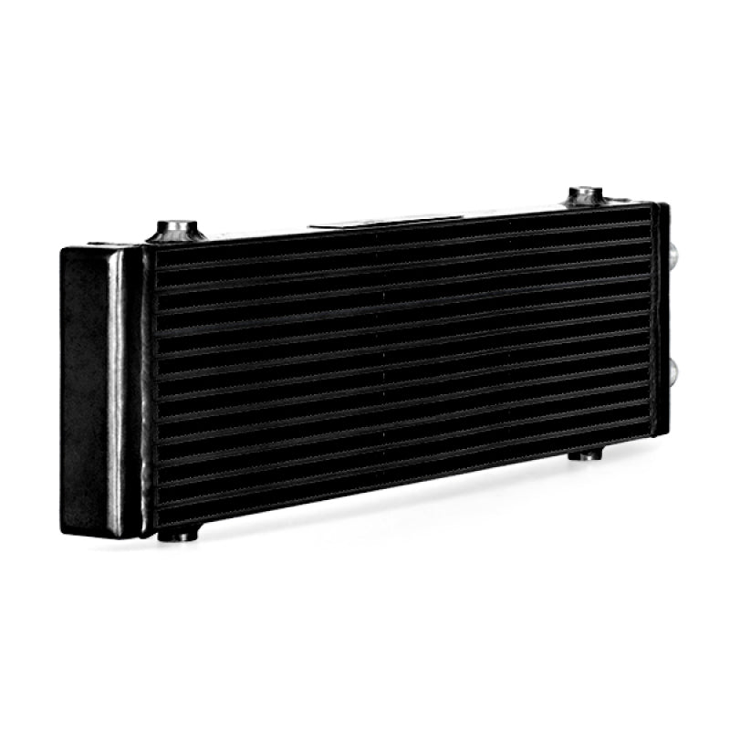 Mishimoto Universal Large Bar and Plate Dual Pass Black Oil Cooler