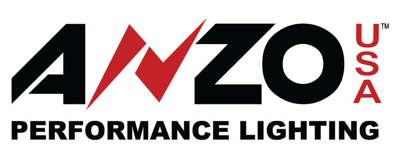 ANZO 2006-2011 Honda Civic LED Taillights Black