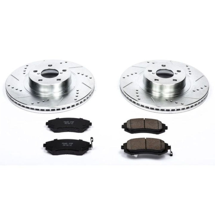 Power Stop 04-06 Subaru Baja Front Z23 Evolution Sport Brake Kit