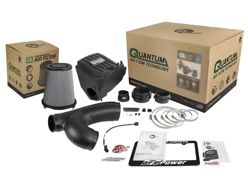 aFe Quantum Pro DRY S Cold Air Intake System 15-18 Ford F150 EcoBoost V6-3.5L/2.7L - Dry