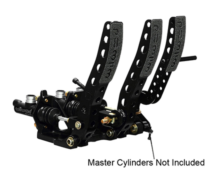 Wilwood Pedal Assembly Floor Mount-Brake Clutch & Throttle