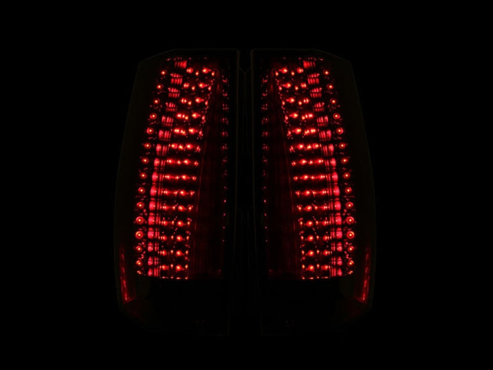 ANZO 2007-2011 Cadillac Escalade LED Taillights Chrome