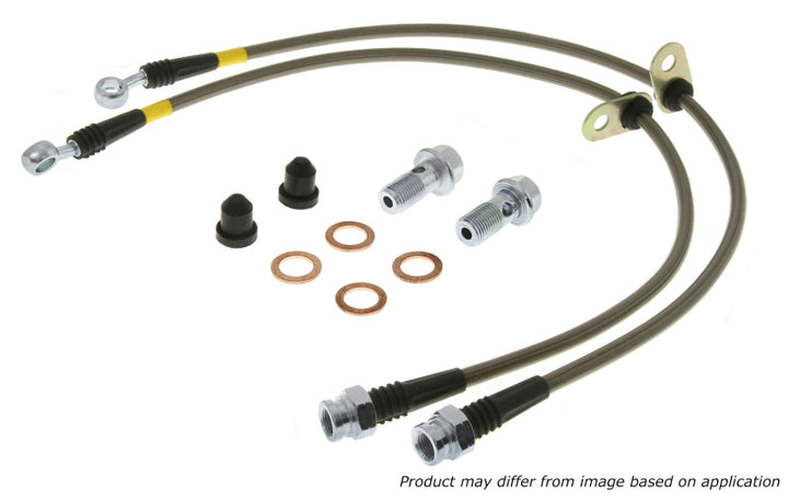 StopTech 09 Audi A4 Sedan / 08-10 A5-S5 Front Stainless Steel Brake Line Kit