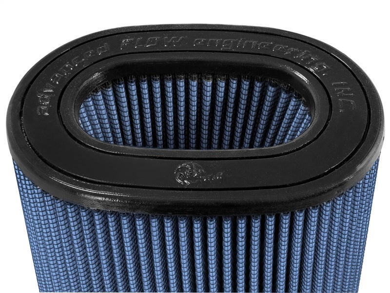 aFe MagnumFLOW Air Filter Pro 5 R 6.75inX4.75in F x 8.25inX6.25in B (INV) x 7.25X5in T (INV) x 9in