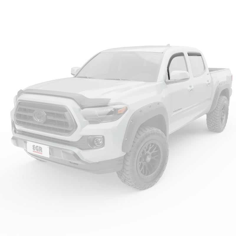 EGR 2016-2017 Toyota Tacoma In-Channel Window Visors - Smoked (575081)