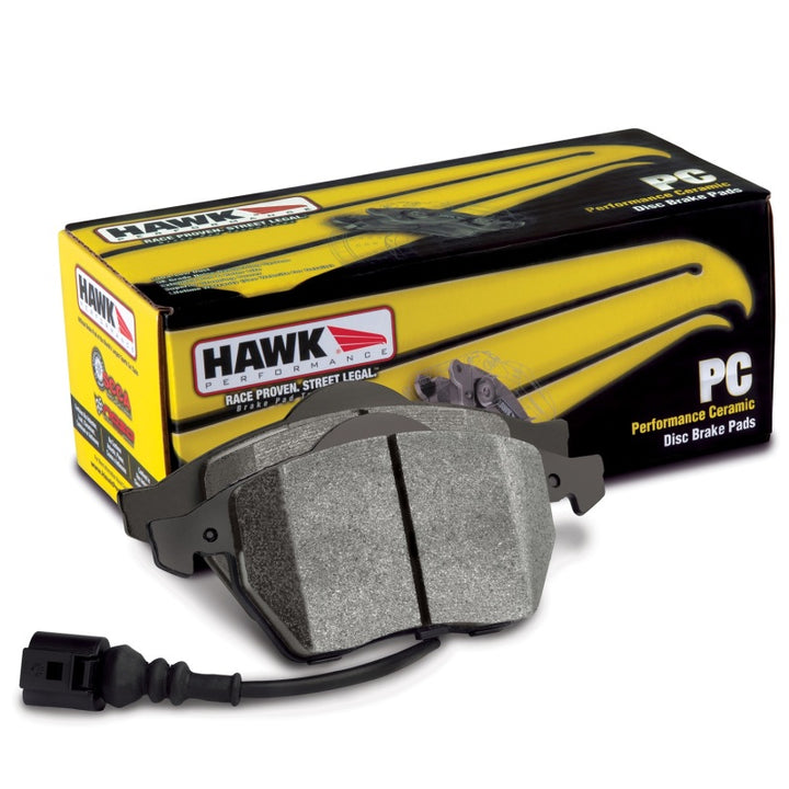 Hawk 06-10 Chevy Corvette (Improved Pad Design) Rear Performance Ceramic Sreet Brake Pads