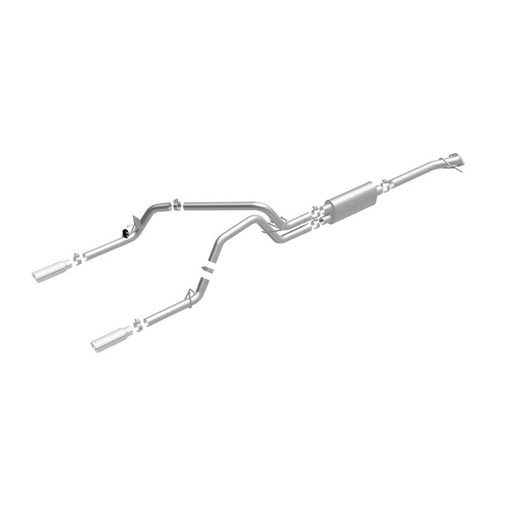 MagnaFlow Stainless Cat-Back Exhaust 2015 Chevy Colorado/GMC Canyon Dual Split Rear Exit 3.5in
