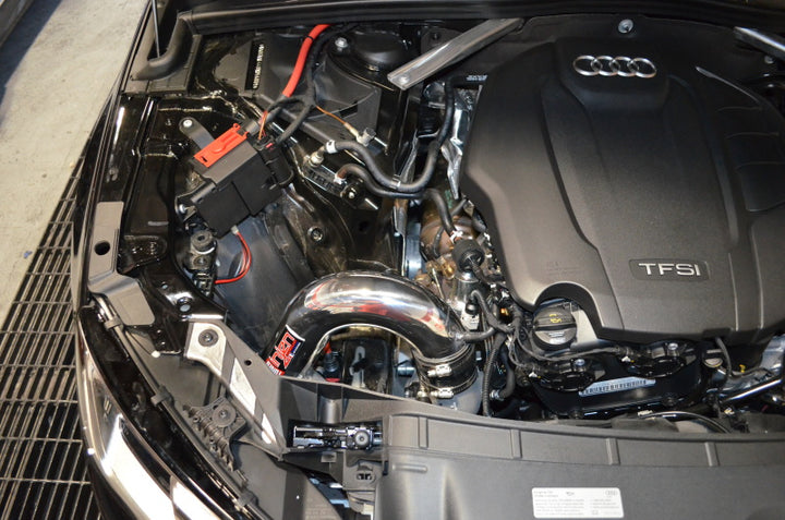 Injen 17-19 Audi A4 2.0T Wrinkle Red Short Ram Air Intake