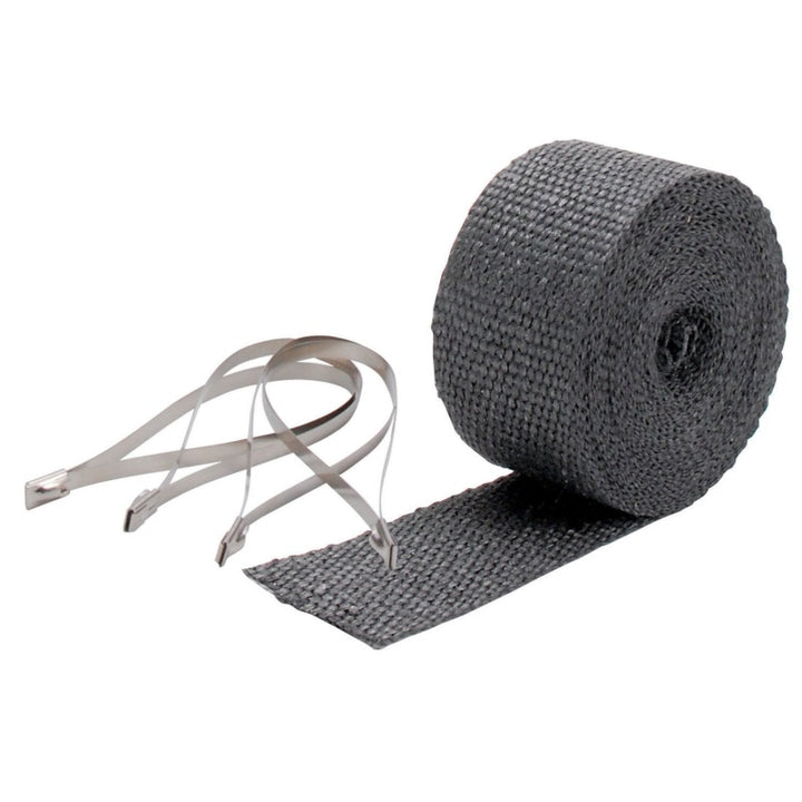 DEI Exhaust Wrap Kit - Pipe Wrap and Locking Tie - Black
